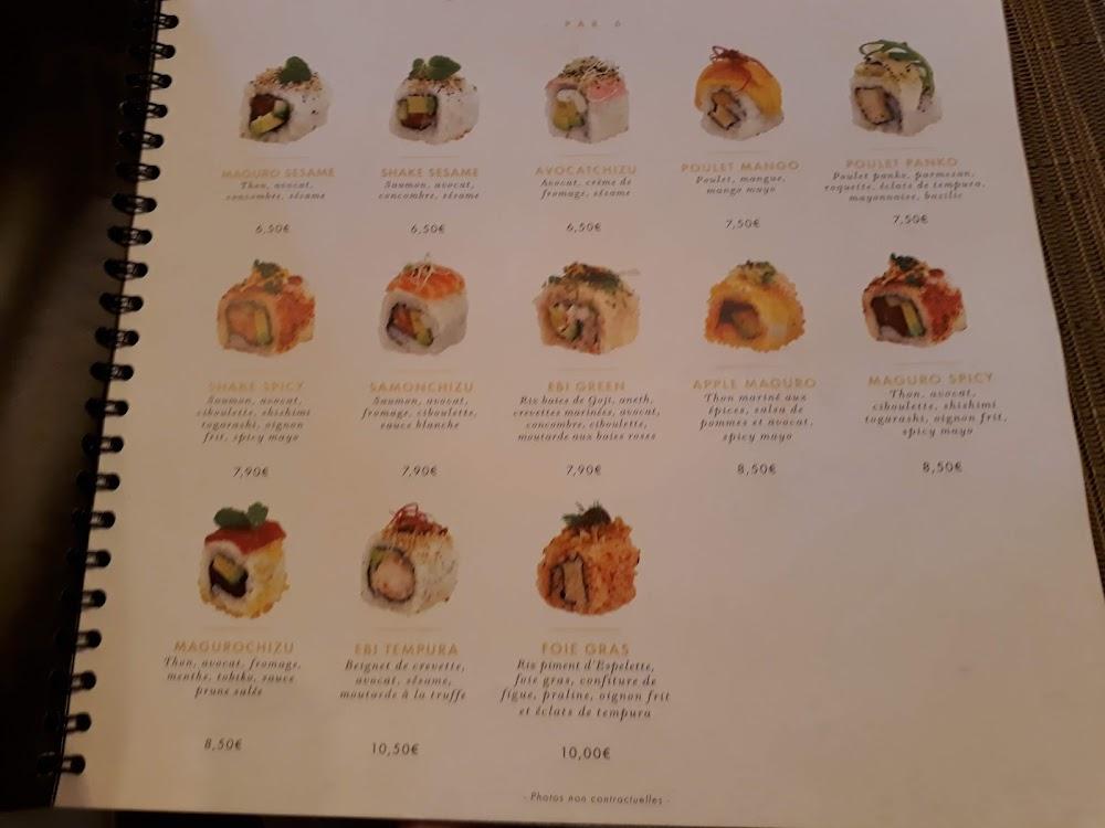 Koï Sushi Bar - Menu Image 1
